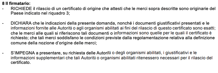 il firmatario del certificato