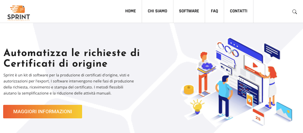 nuovo sito web